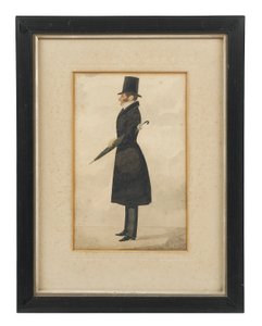 Portrait of Henry Lygon by Richard Dighton