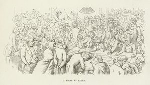 A Scene at Baden by Richard Doyle