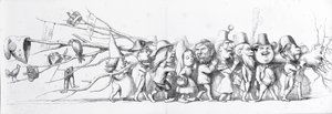 French Visitors to the Great Exhibition by Richard Doyle
