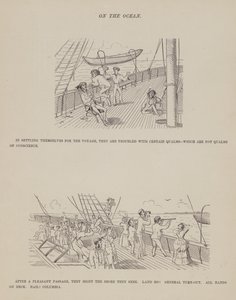 Page from The American Tour of Messrs Brown, Jones and Robinson by Richard Doyle
