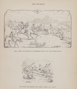 Page from The American Tour of Messrs Brown, Jones and Robinson by Richard Doyle