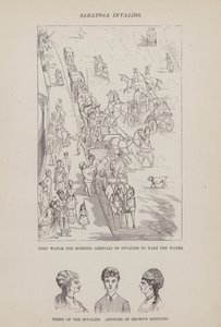 Page from The American Tour of Messrs Brown, Jones and Robinson by Richard Doyle