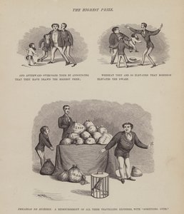 Page from The American Tour of Messrs Brown, Jones and Robinson (engraving) by Richard Doyle