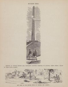 Page from The American Tour of Messrs Brown, Jones and Robinson by Richard Doyle