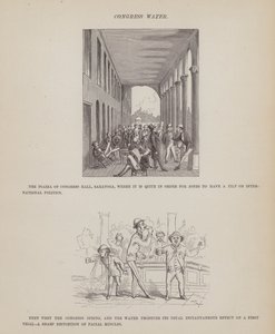 Page from The American Tour of Messrs Brown, Jones and Robinson by Richard Doyle
