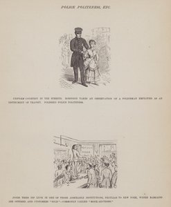 Page from The American Tour of Messrs Brown, Jones and Robinson by Richard Doyle