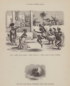 Page from The American Tour of Messrs Brown, Jones and Robinson by Richard Doyle