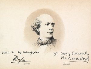 Portrait of Richard Doyle by Richard Doyle