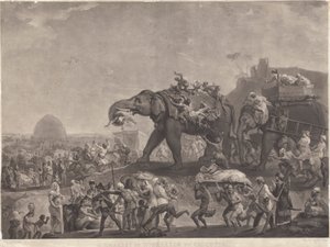 Embassy of Hyderbeck to Calcutta by Richard Earlom