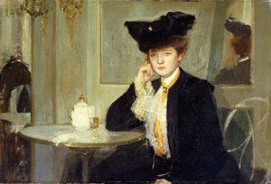 Cafe Society by Richard Emil Miller
