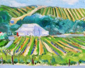 White Barn and Vineyard, Napa, 2019