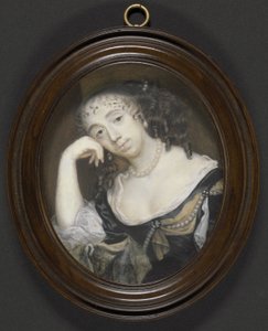 Elizabeth Dormer, Countess of Carnarvon (d.1677) (nee Capel), c.1665 by Richard Gibson