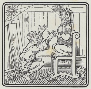The Man And The Wooden God by Richard Heighway