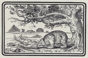 The Two Fellows And The Bear by Richard Heighway