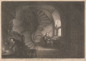 The Philosopher in Contemplation by Richard Houston