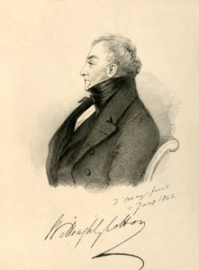 Sir Willoughby Cotton, 1842 by Richard James Lane