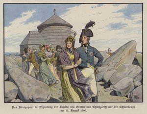 King Frederick William III and Queen Louise of Prussia in the Company of the Family of Count von Schaffgotsch on the Schneekoppe, August 1800