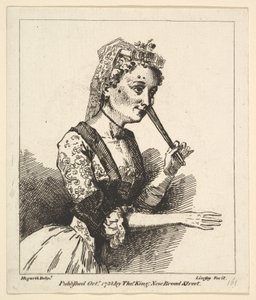 Surprised Woman from Hogarth