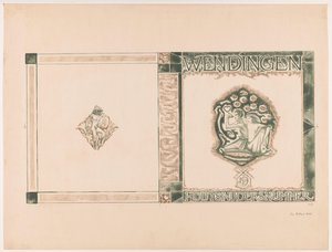 Cover Design for: Wendingen, Woodcutters Issue, 1919