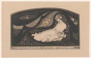 Reclining Woman and Child by Richard Nicolaüs Roland Holst