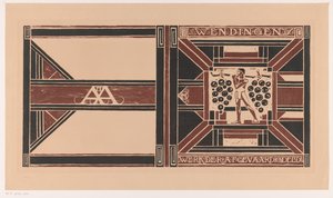 Cover design for: Wendingen, 1921
