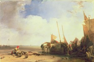 Coastal Scene in Picardy, c.1826