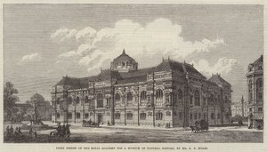 Prize Design of the Royal Academy for a Museum of Natural History