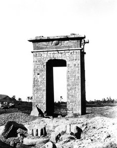 Temple Arch at Karnak, Egypt