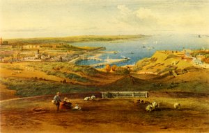 General View of Guernsey from Port George, 1850, 1946