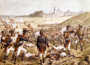 The Battle of Salamanca, 22 July 1812, circa 1900