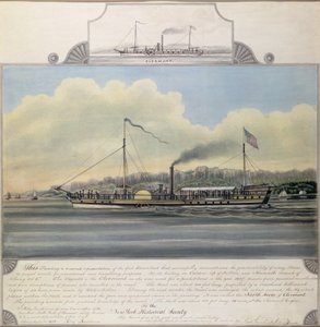 Hudson River Steamboat 