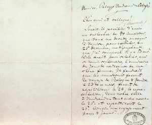 Handwritten letter of Richard Wagner to Luigi Mancinelli, December 10th