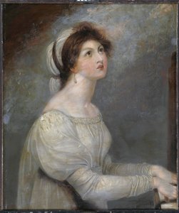 Lady Hamilton as Saint Cecilia