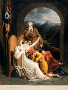 Queen Judith Reciting to Alfred