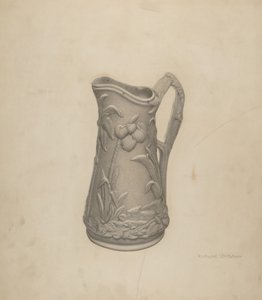 Parian Ware Syrup Pitcher by Richard Whitaker