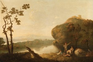 A View near Rome by Richard Wilson