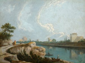 Banks of the Tiber, Rome by Richard Wilson
