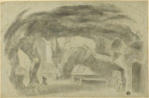 Interior of a Grotto by Richard Wilson