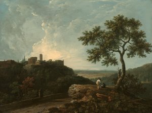 Tivoli: The Temple of the Sybil and the Campagna by Richard Wilson