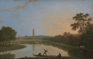 Kew Gardens: The Pagoda and Bridge by Richard Wilson