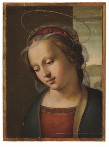 The Madonna: A Fragment from an Altarpiece by Ridolfo Ghirlandaio (attr. to)