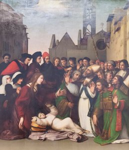 Saint Zenobius Raises a Boy from the Dead