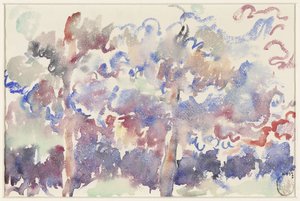 Landscape, Boitsfort, with Blooming Fruit Trees by Rik Wouters