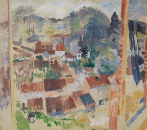 Open Window on Bosvoorde by Rik Wouters