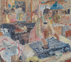 Woman Ironing by Rik Wouters