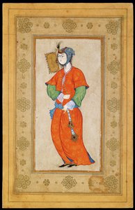 Young Woman with a Fan