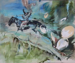 Stuntman Interruption, 2015 by Rob D Davies