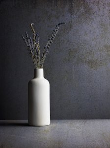 Minimalist Lavender Still Life