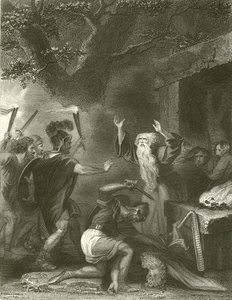 The Massacre of the Druids by Robert (after) Smirke