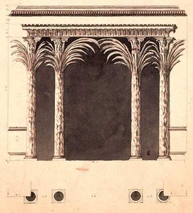 Design for an Alcove by Robert Adam